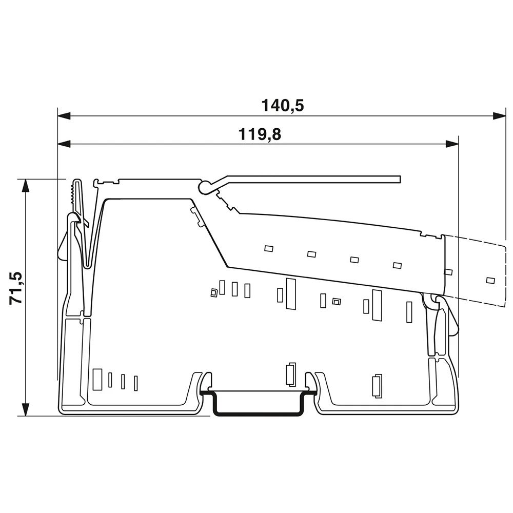 피닉스 IB IL 24/230 DOR1 W-PAC 릴레이 모듈 2861881