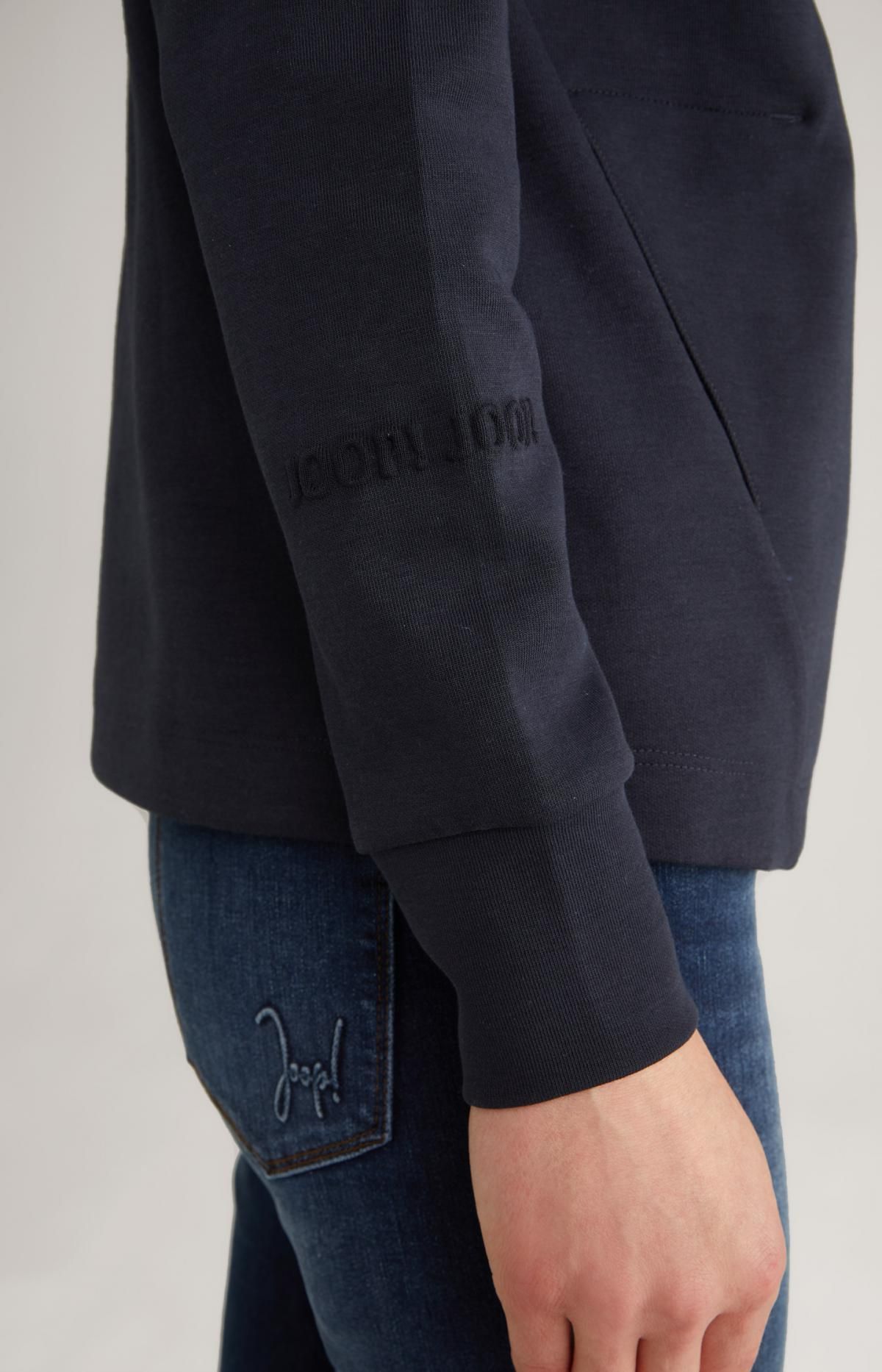 윱 오버핏 테크니컬 네이비 후드티 30029781-10007096-405 NAVY/WEISS - 상세 이미지 5