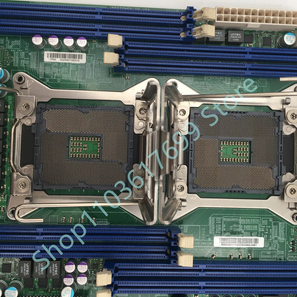SuperMicro 서버 마더보드 LGA2011 지원X9DRL-IF E5-2670/2660 DDR3은 전리퍼됩니다.