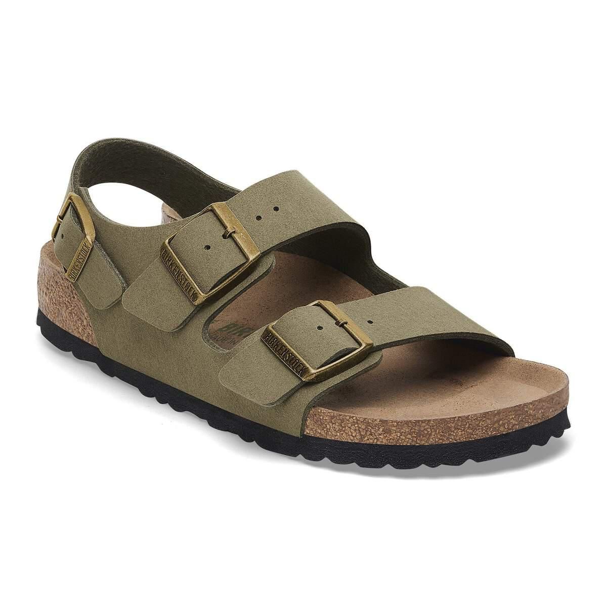 버켄스탁 밀라노 BS 비건 스트랩 샌들 1028645/1028695 PINE GREEN - 상세 이미지 2