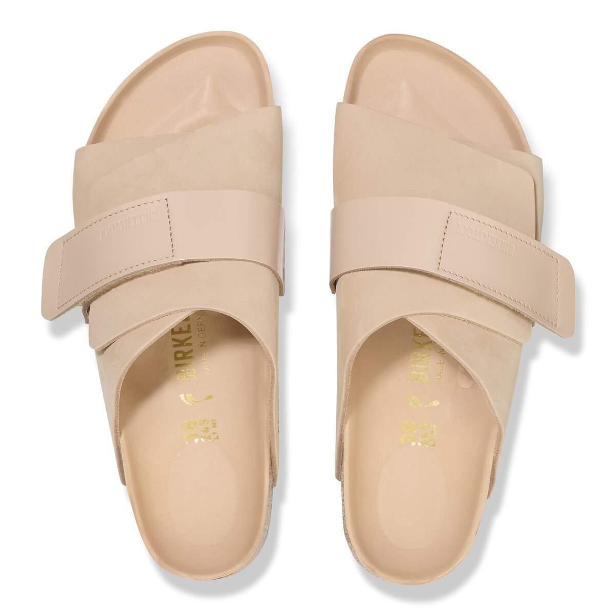 버켄스탁 교토 프리미엄 누벅레더 스트랩 샌들 1026505/1026560 NEW BEIGE - 상세 이미지 3