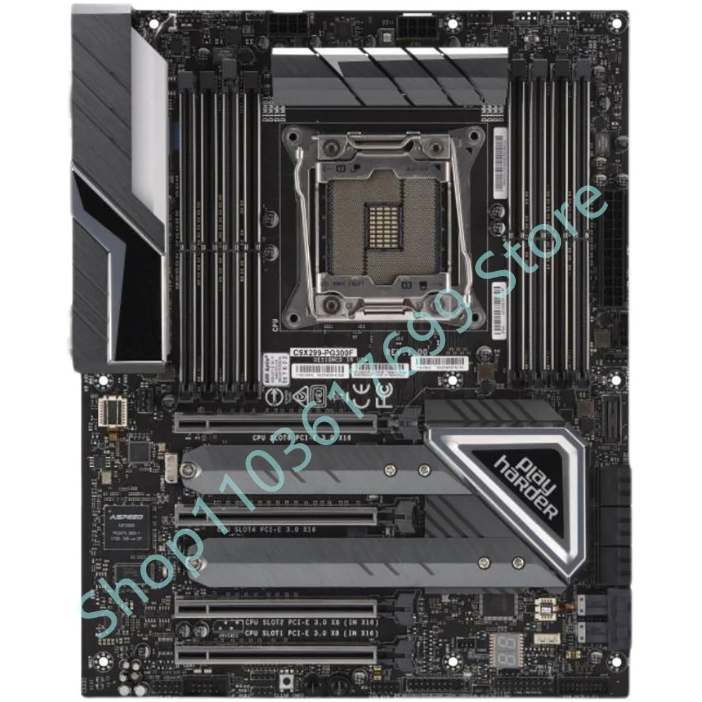 Supermicro 서버 워크스테이션 마더보드 i7 i9 X 시리즈 프로세서 LGA-2066 DDR4-293Hz PCI-E3.0 M.2 U.2C9X299-PG300F
