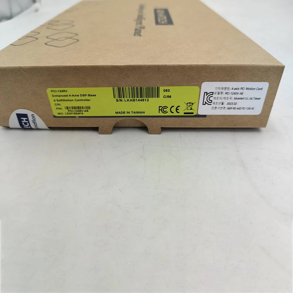 어드밴텍 값 4축 스테핑/펄스형 서보모터 제어 범PCI 카드새 PCI-1245V PCI-1245V-AE REV A1 03-1