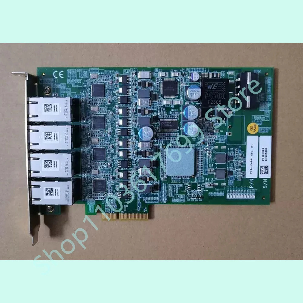 비디오 캡처 보드 PCIE-POE4 4 포트 네트워크 카드 PCIe-PoE4 Rev. A4 용