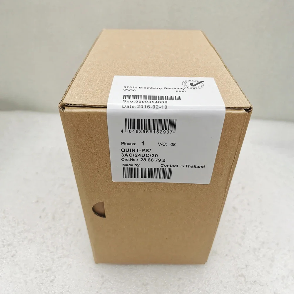2866792 Phoenix 스위칭 전원공급장치 출력 24VDC/20AQUINT-PS/3AC/24DC/20 QUINT POWER