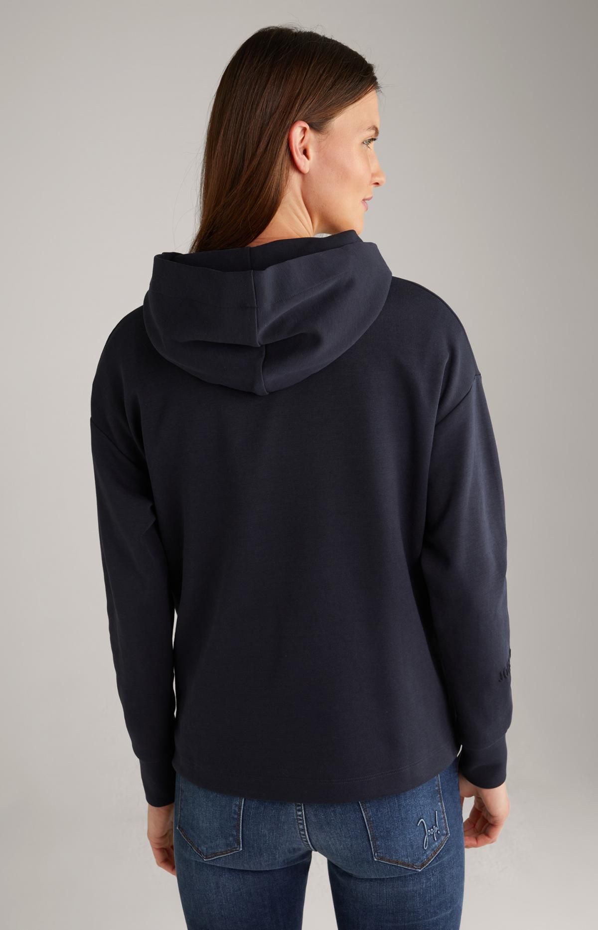 윱 오버핏 테크니컬 네이비 후드티 30029781-10007096-405 NAVY/WEISS - 상세 이미지 3