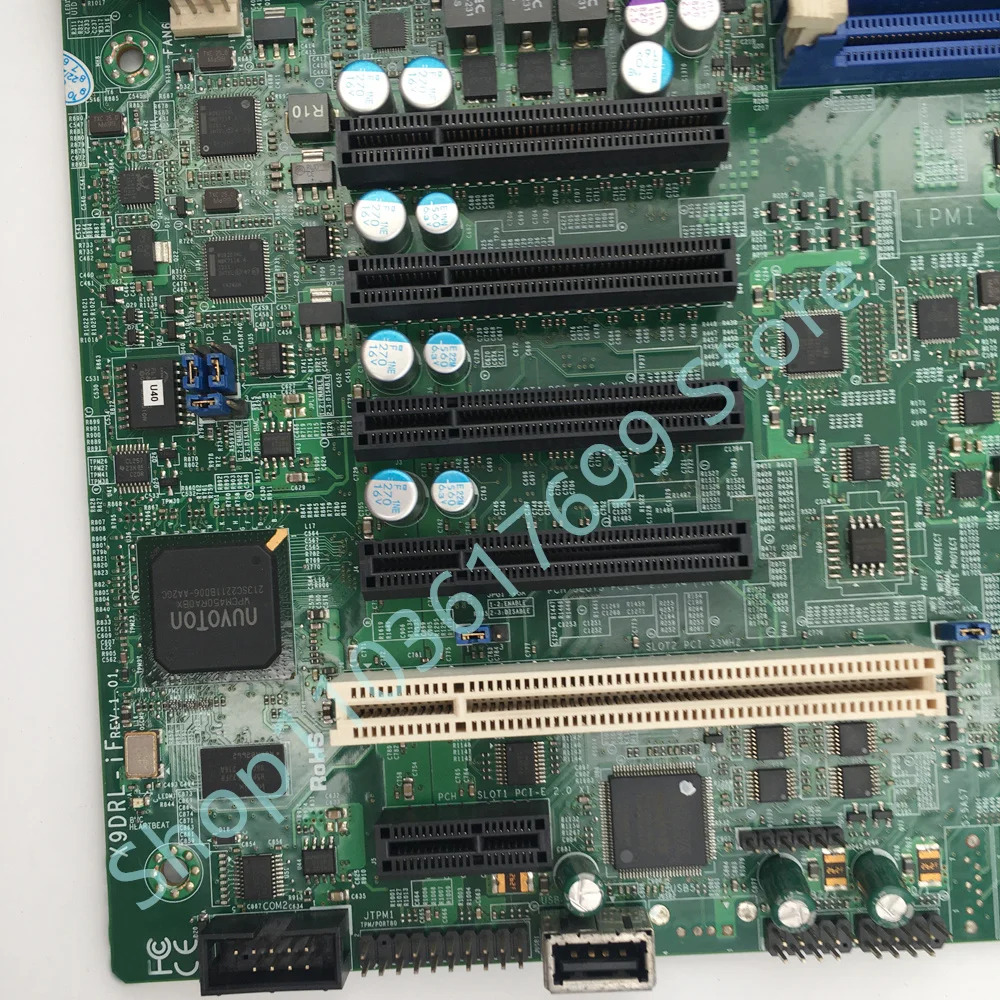 SuperMicro 서버 마더보드 LGA2011 지원X9DRL-IF E5-2670/2660 DDR3은 전리퍼됩니다.
