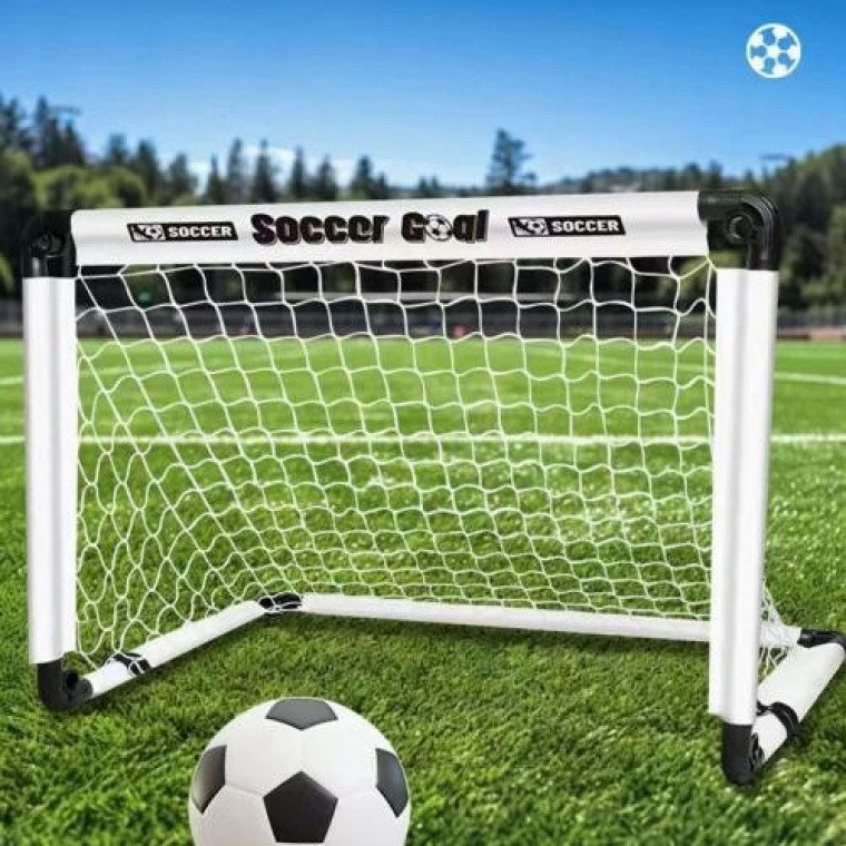 초간편 접이식 축구골대 이동식 미니골대 축구 풋살 공놀이 게임 캠핑 다용도 골대 - 상품 이미지