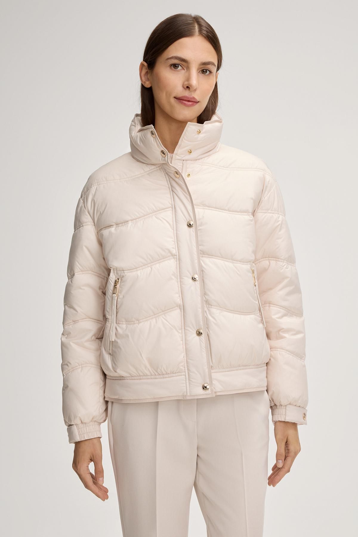 윱 라이트 하이넥 숏 패딩 재킷 크림 30048876-10012095-272 ONE COLOR - 상세 이미지 2