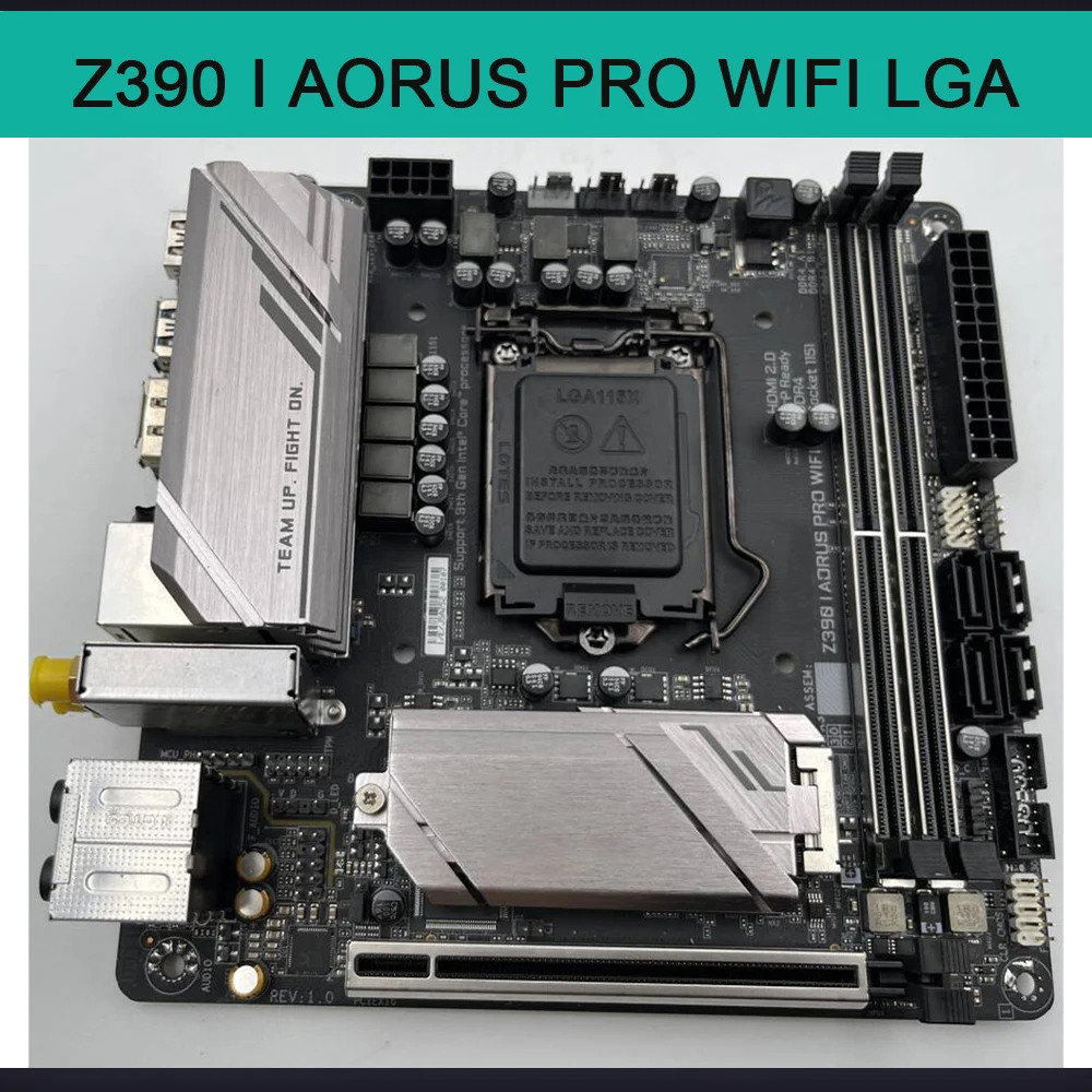 Z390 I AORUS PRO WIFI LGA 1151 DDR4 32GB PCI-E 3.0 미니 ITX 데스크탑 마더보드