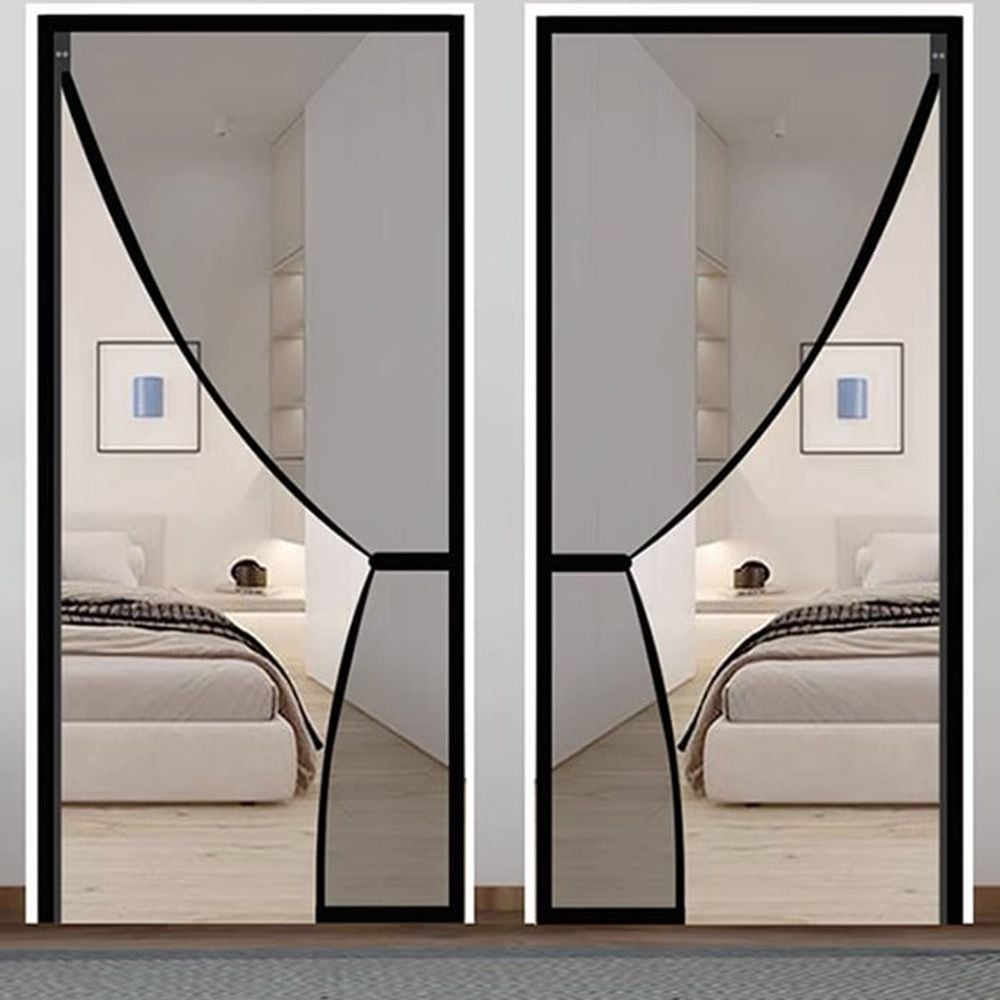 자석 현관문 방충망 옆트임 출입문 90x210 100x210cm - 메인 이미지