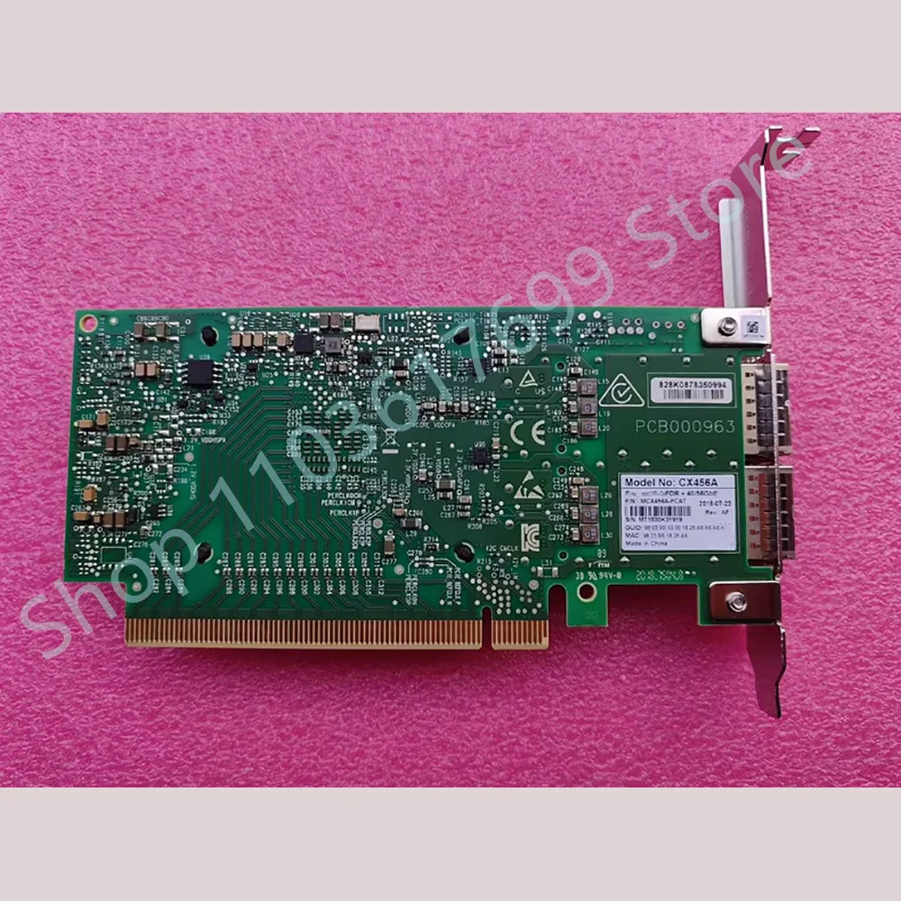 Mellanox 네트워크 카드 MCX456A-FCAT용