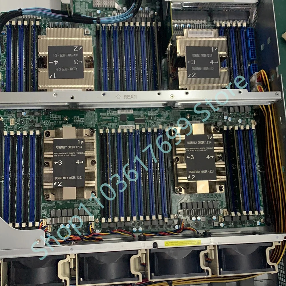 Supermicro SuperServer 2049U-TR4 마더보드 대 Xeon 확장 프로세서 쿼드 소켓 LGA-3647소켓 P X11QPH