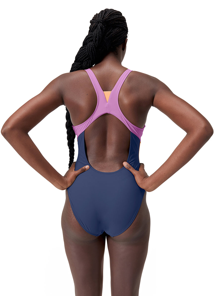 스피도 Colorblock Zip Front One Piece - 상세 이미지 3