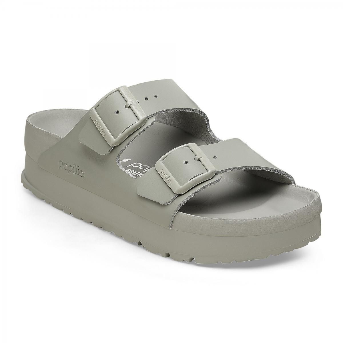 파필리오 플랫폼 레더 스트랩 샌들 Arizona PAP Flex 1026913 MINERAL GRAY - 상세 이미지 2
