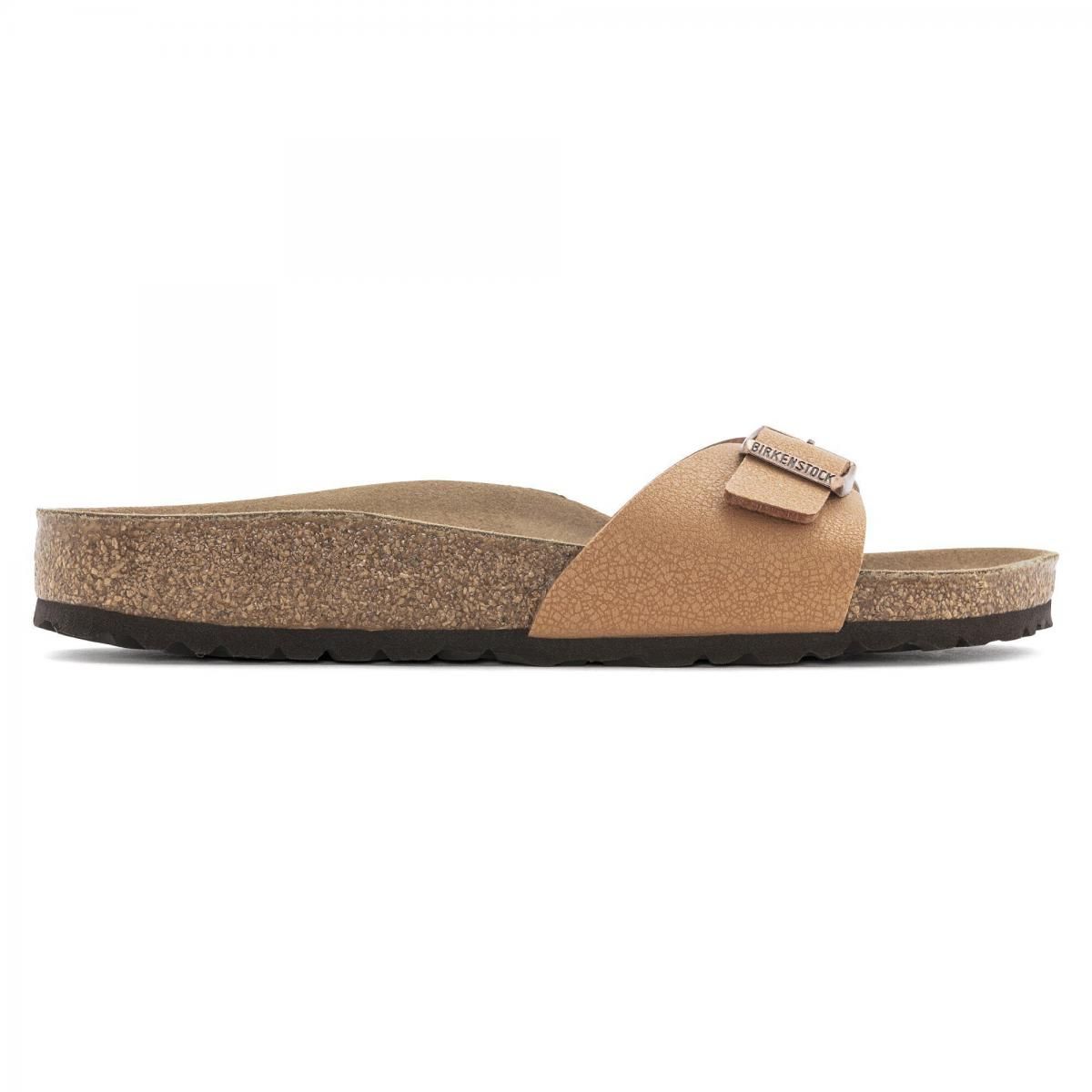 버켄스탁 비건 컴포트 버클 스트랩 샌들 Madrid Vegan BirkoFlor Nubuk 1025005/1025050 - 상품 이미지