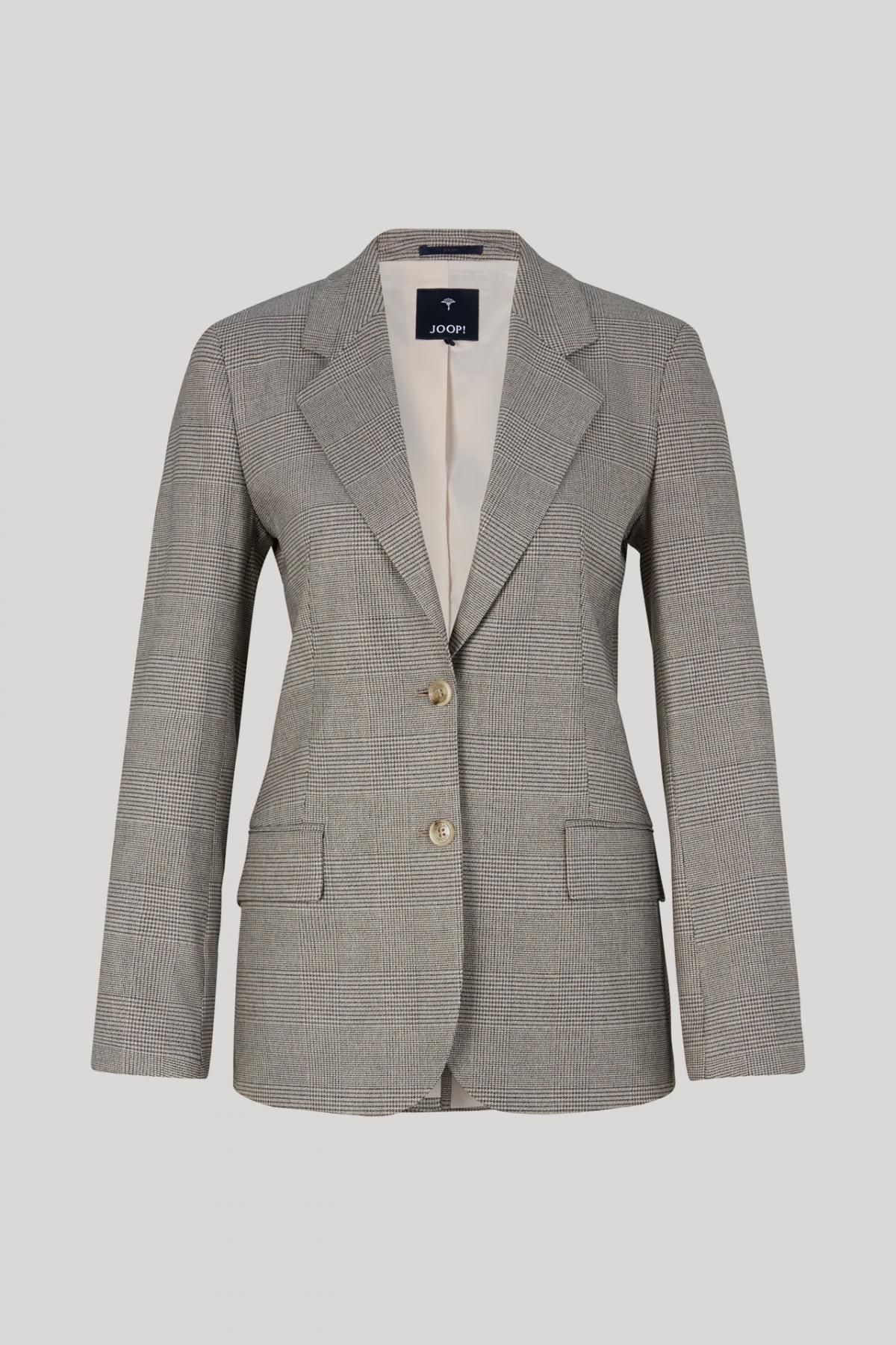 윱 클래식 테일러드 Josie 블레이저 30047099-10019815-970 SCHWARZ/ECRU/BEIGE - 메인 이미지