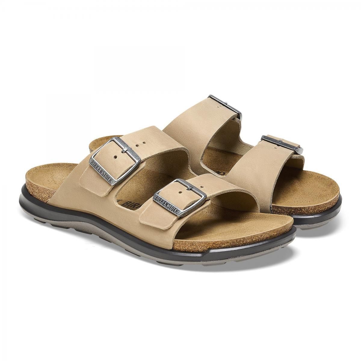 버켄스탁 테크니컬 스트랩샌들 Arizona 크로스타운 왁시 레더 1025723/1025713 TABACCO BROWN - 상세 이미지 5