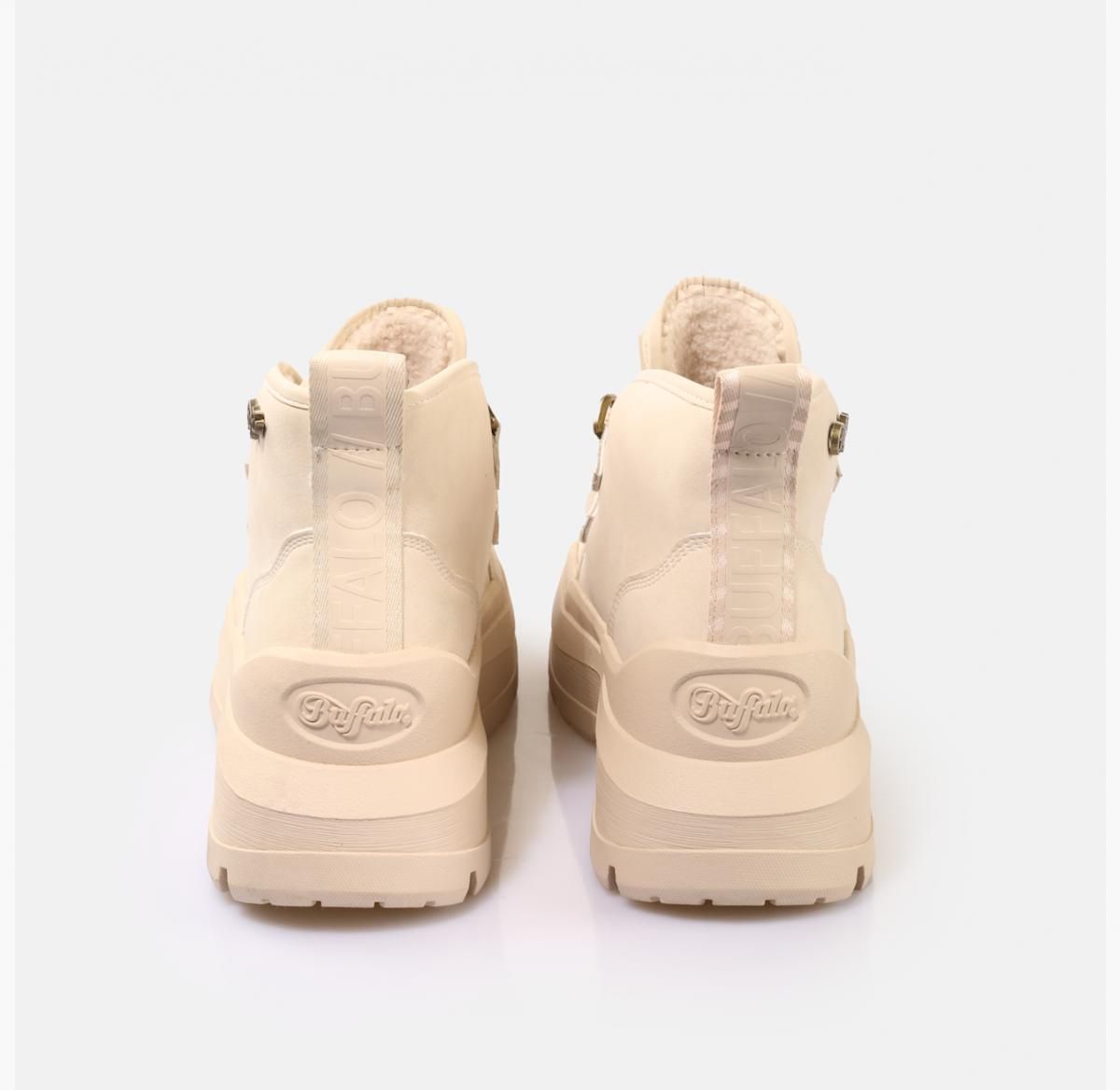버팔로 플랫폼 올림피아 추카 웜 앵클부츠 02475150 BEIGE - 상세 이미지 5