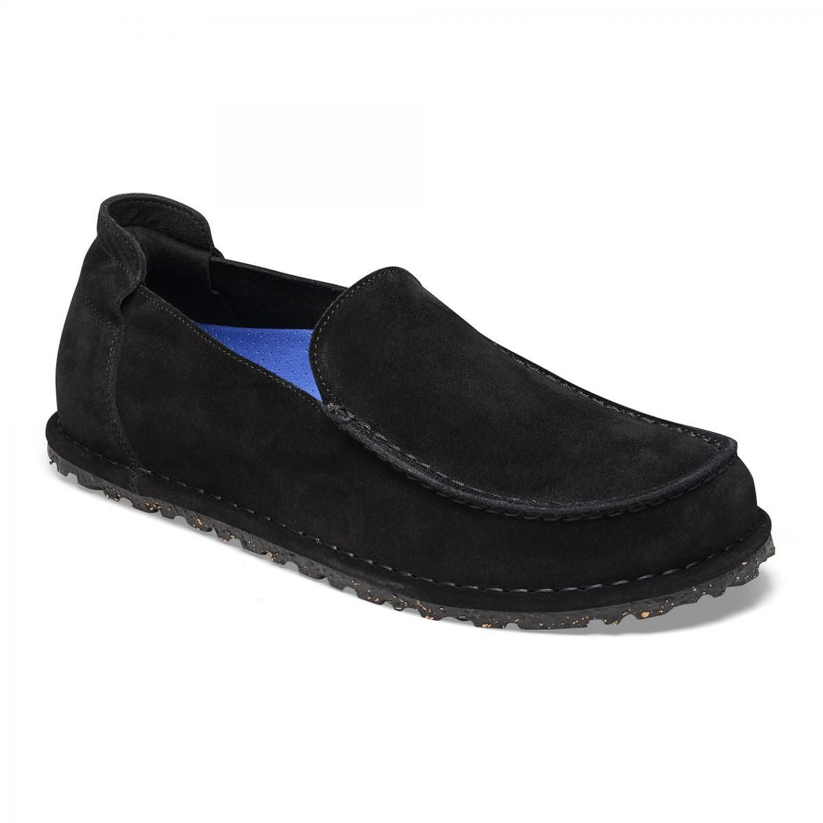 버켄스탁 프리미엄 스웨이드 로퍼 Utti 모카신 스타일 블랙 1026153/1026099 - 상세 이미지 2