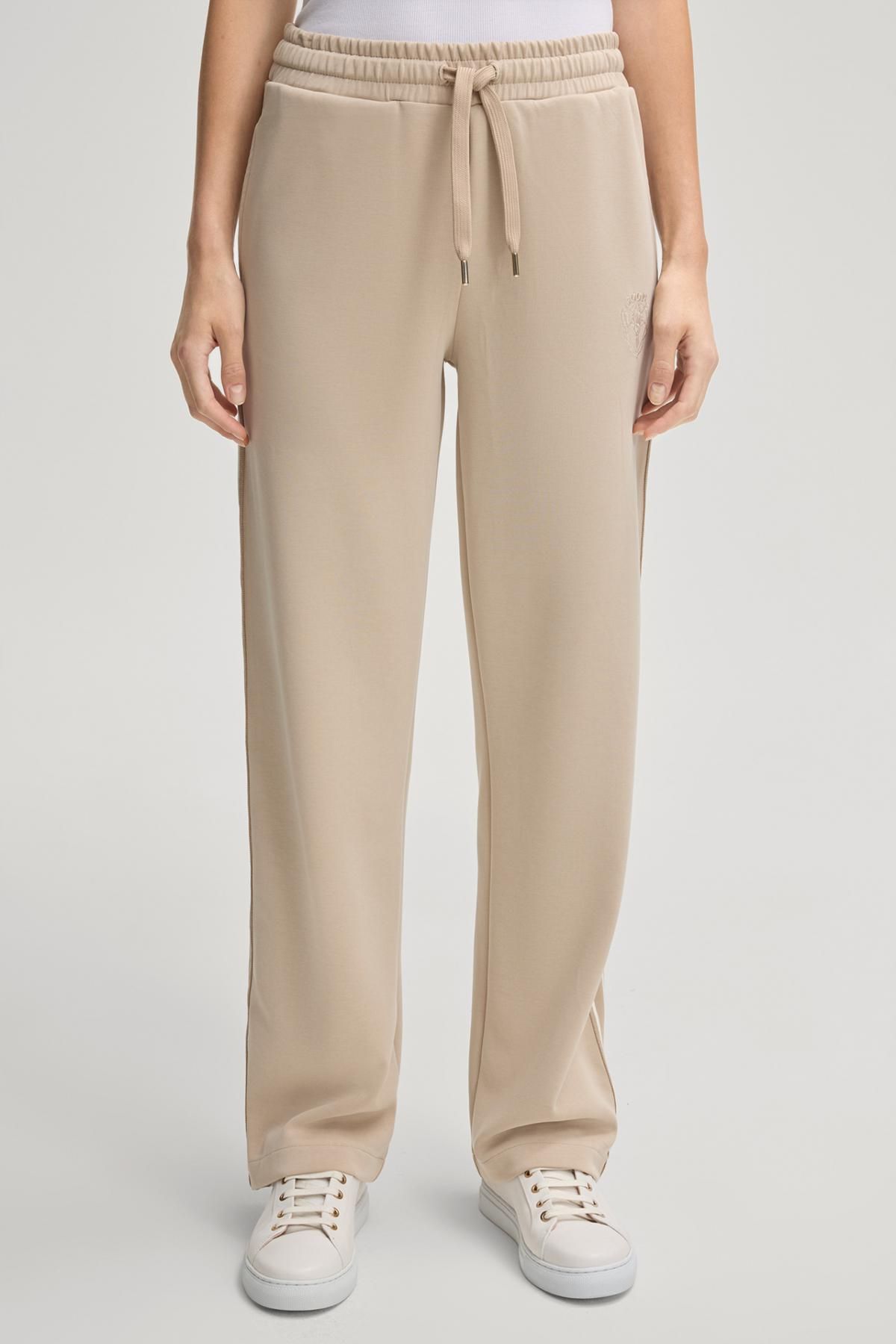 윱 모달믹스 와이드핏 테크니컬 조거팬츠 베이지 30047774-10017326-231 BEIGE - 상품 이미지