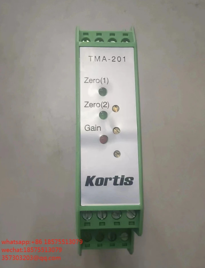 Kortis TMA-201 장력 신호 증폭기 011766 24VDC 0 10V