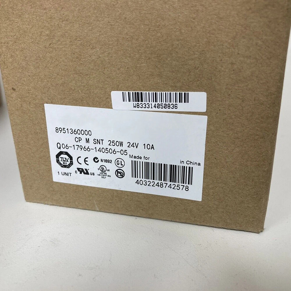 8951360000 WeidmullerPSCP M SNT 240W 24V 10A 스위칭 전원공급장치
