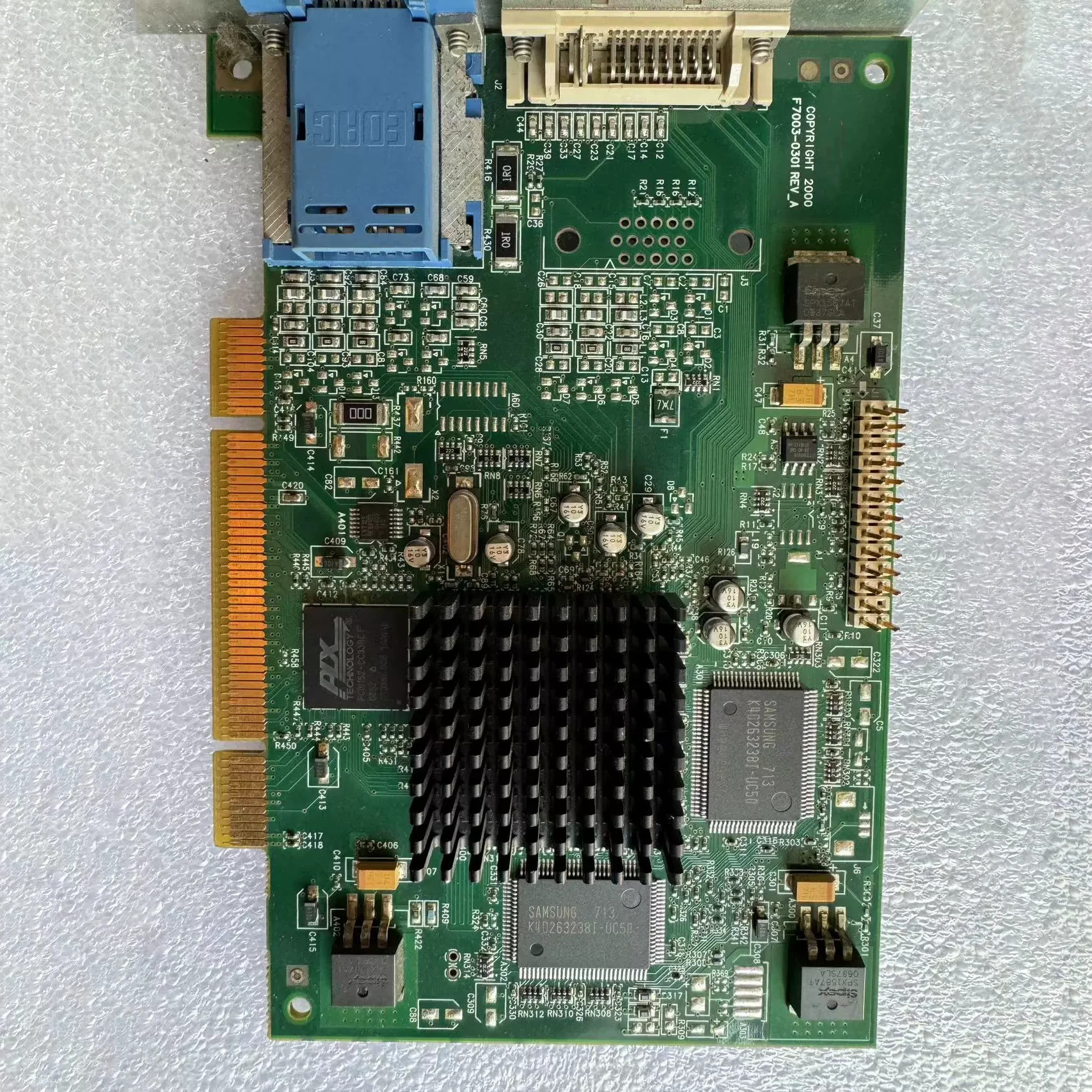 MATROX G450 G45FMDVP32DB F7003-0301 PCI 산업그래픽 카드 DVI03N5853
