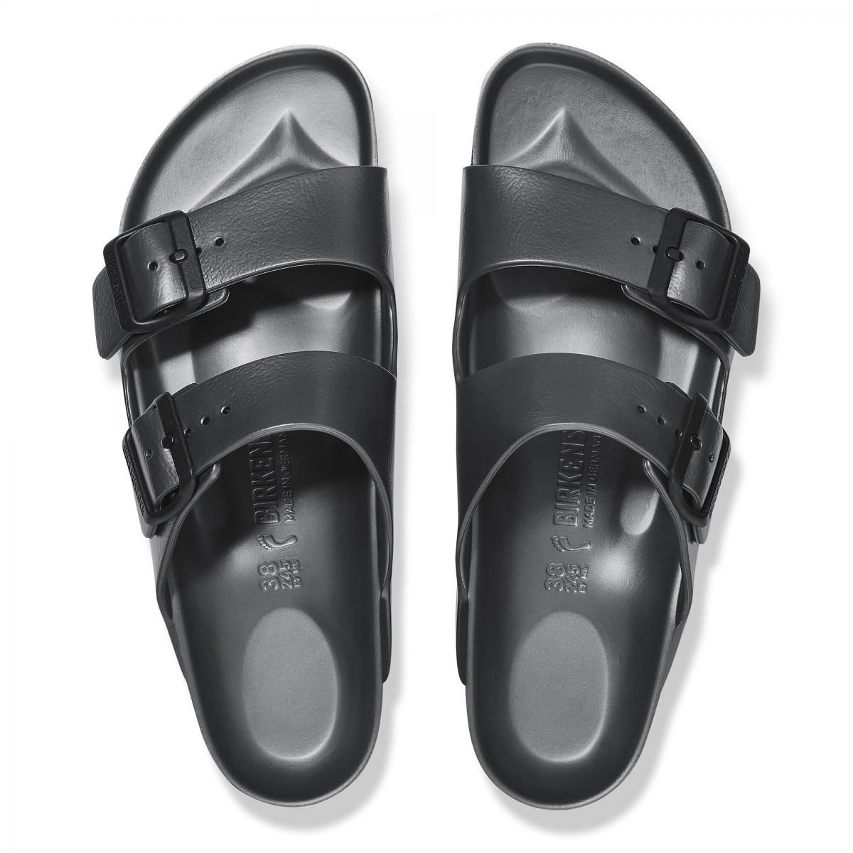 버켄스탁 테크니컬 EVA 스트랩 슬라이드 샌들 Arizona 1001497/1001498 ANTHRACITE - 상세 이미지 4