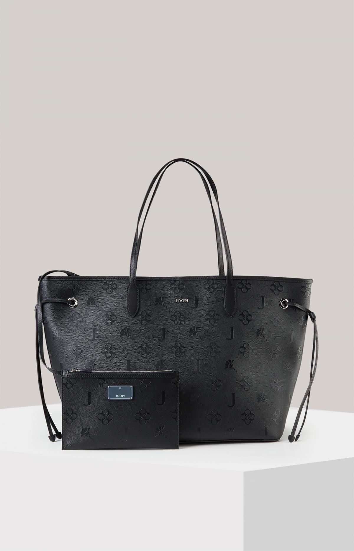 윱 블랙 비건 레더 XL 쇼퍼백 580005190-4140007403-900 ONE COLOR - 메인 이미지