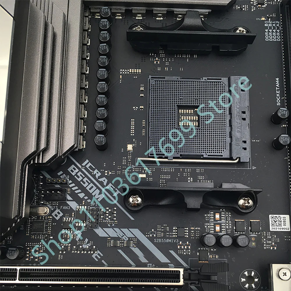 MAXSUN 데스크탑 컴퓨터 마더보드 소켓 AM4 NVME M.2 SATA SSD DDR4 MS-iCraft B550M 새 B550