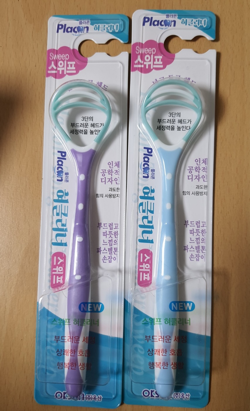 플라콘 혀클리너 설태 백태제거 스위프 크리너 혓바닥 혀닦기 - 상세 이미지 3