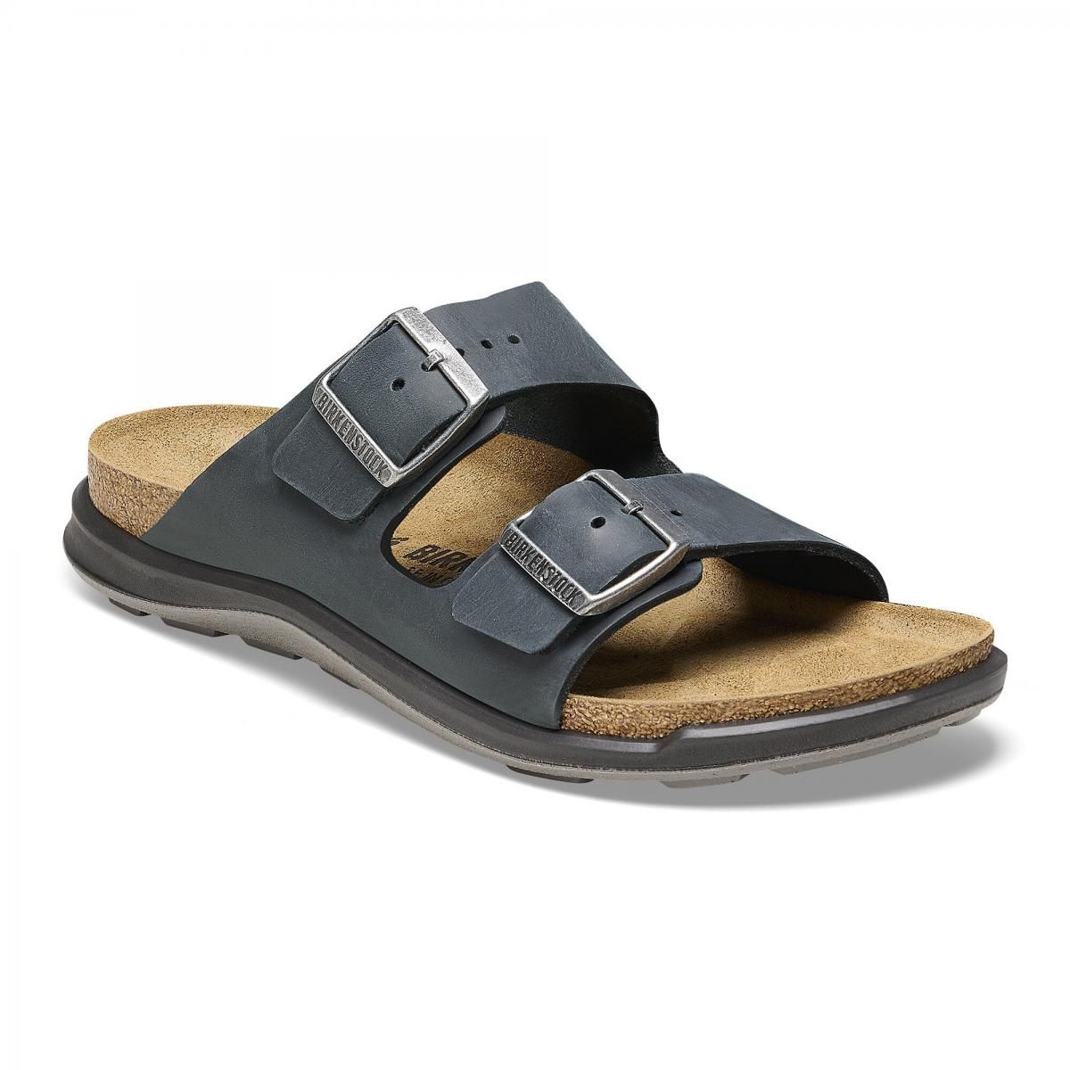 버켄스탁 테크니컬 스트랩 샌들 Arizona Crosstown Waxy Leather 1025741/1025750 SCHWARZ - 상세 이미지 2
