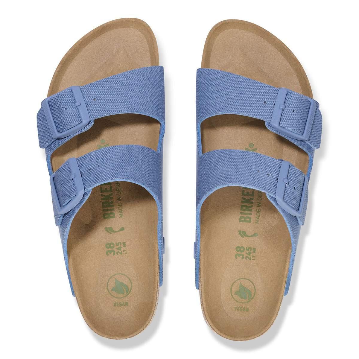 버켄스탁 아리조나 리벳 로고 비건 캔버스 샌들 엘리멘탈 블루 1026778 VEGAN CANVAS ELEMENTAL BLUE - 상세 이미지 3