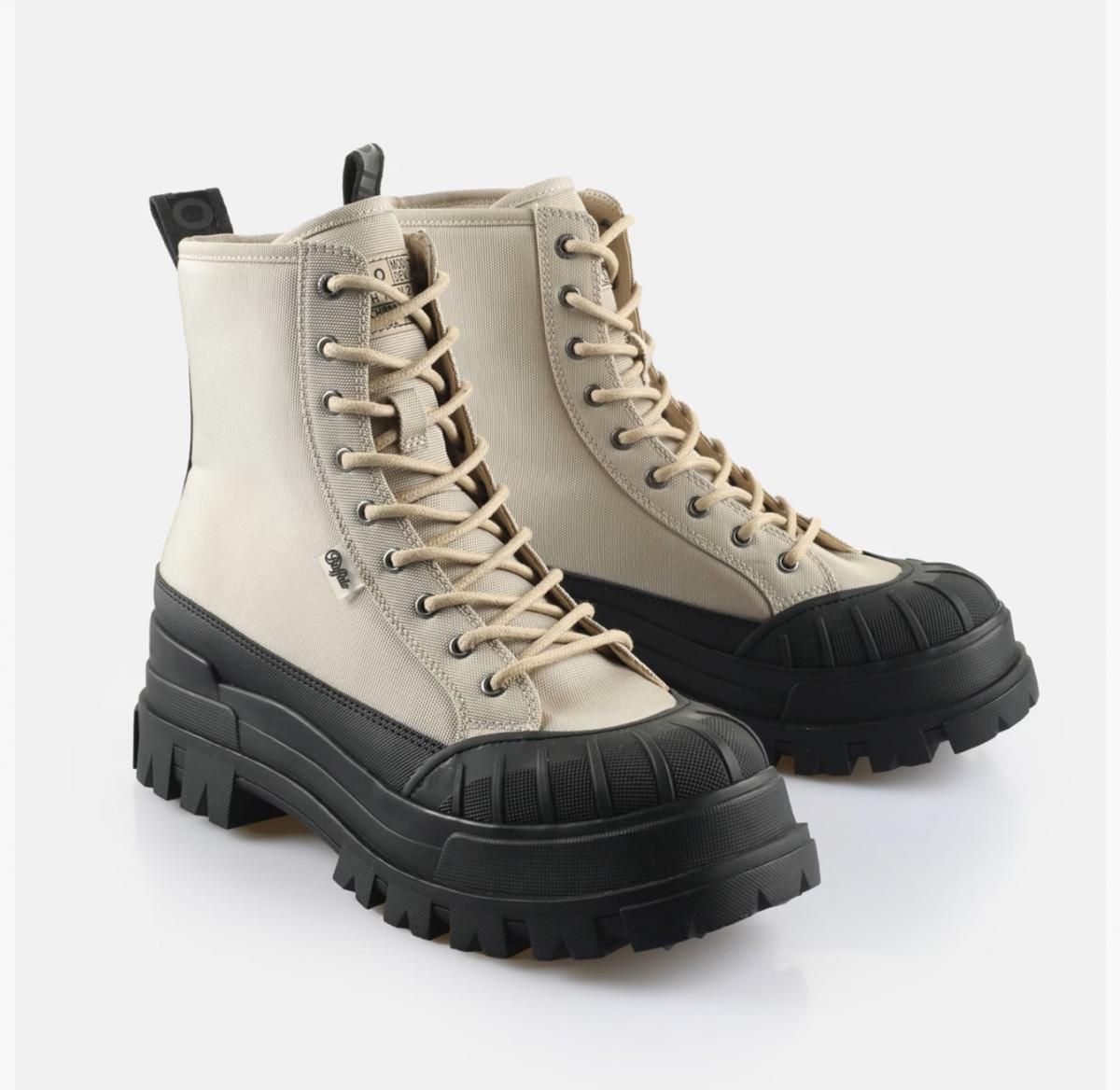 버팔로 플랫폼 비건 앵클부츠 Aspha Fox HI BS 02331905 BEIGE - 상세 이미지 3