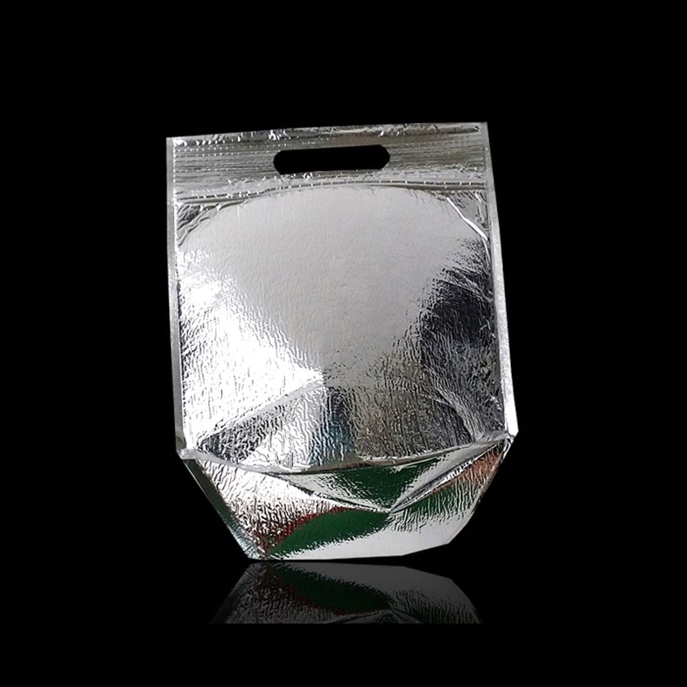 지퍼 보냉백 보냉팩 보냉봉투 25X28cm 밑면5.5cm 100P - 메인 이미지