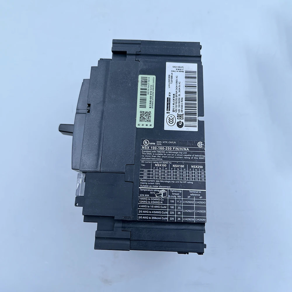 슈나이더 전기 몰드 케이스 회로차단기 LV431630 NSX250F 250A 3P