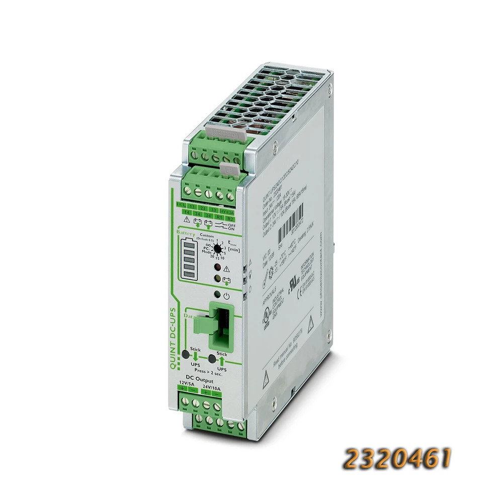 2320461  Phoenix UPS 24VDC 5A-40AQUINT-UPS/24DC/12DC/5/24DC/10