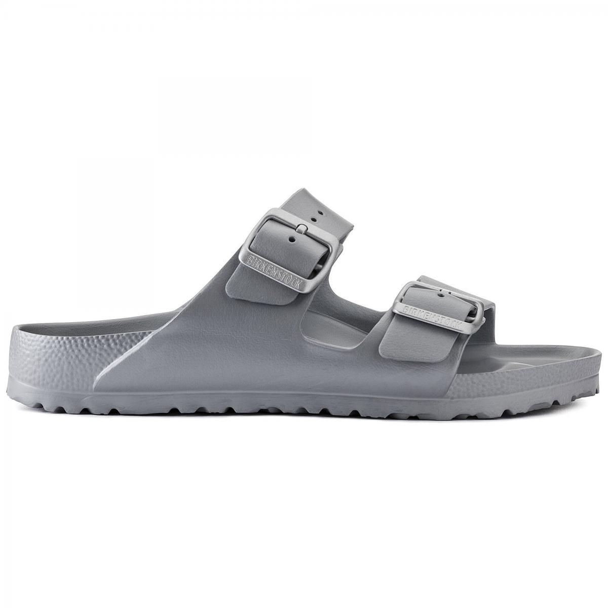 버켄스탁 라이트웨이트 테크니컬 EVA 스트랩 샌들 Arizona 1003490/1003491 METALLIC SILVER - 상품 이미지