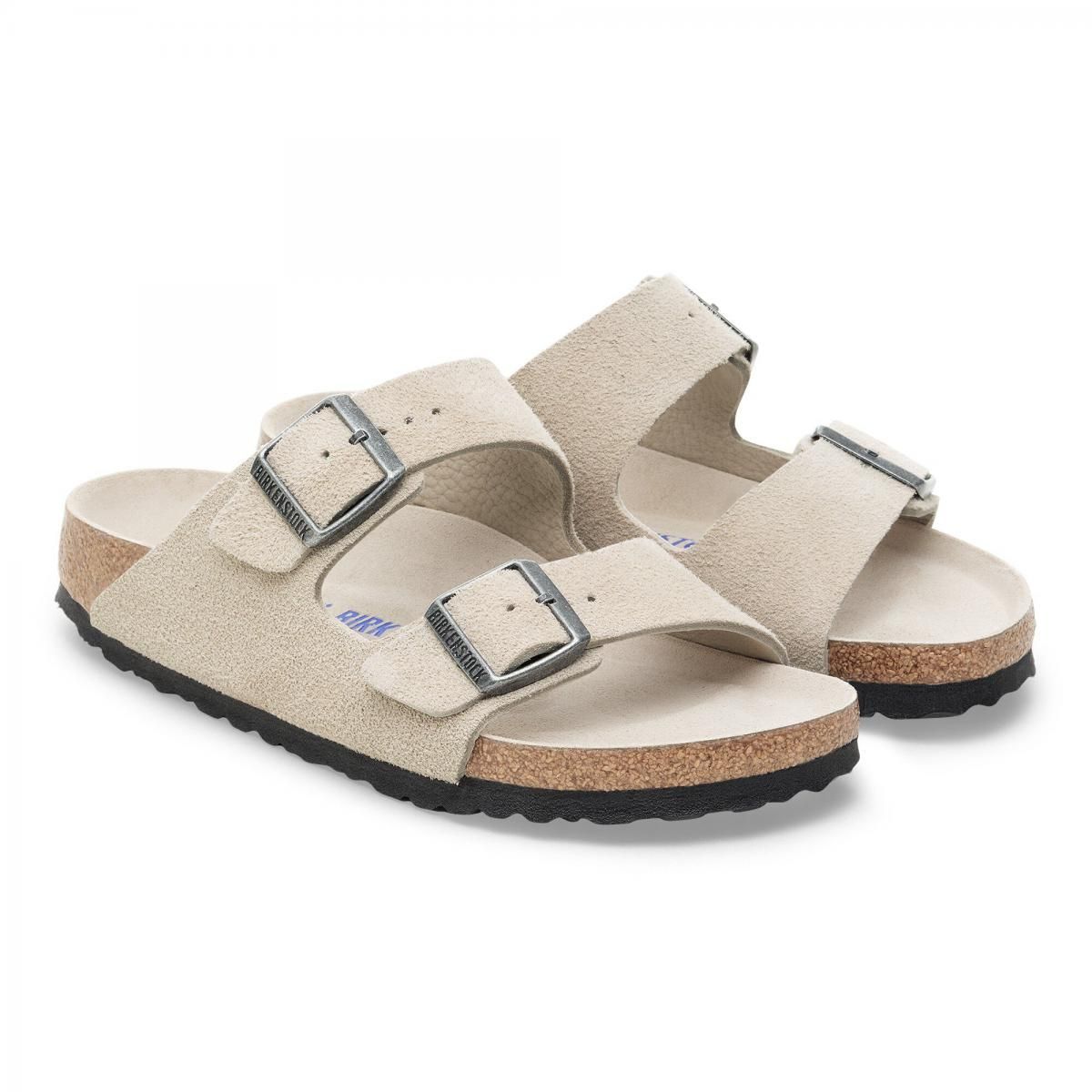 버켄스탁 컴포트 소프트풋베드 벨크로 스트랩 샌들 스웨이드 1030847/1030850 OYSTER TONAL - 상세 이미지 5
