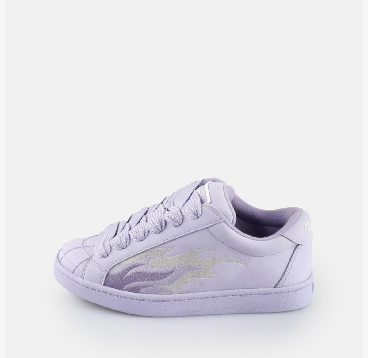 버팔로 비건 라벤더 로우탑 스니커즈 Liberty 02386109 GRAU/LILA/SILBER - 상품 이미지