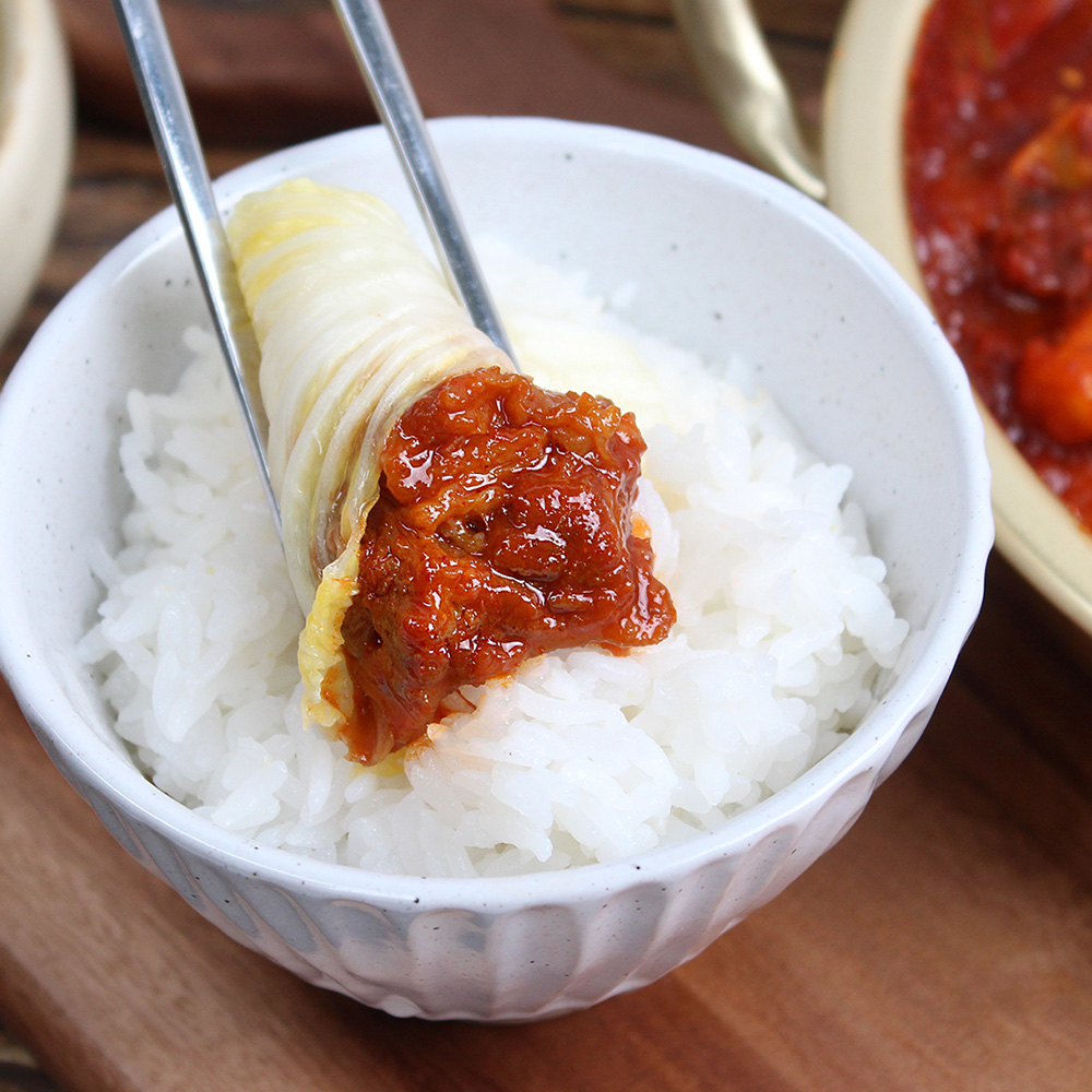 한끼온 매운갈비찜 700g 국내산 돼지갈비찜 - 상세 이미지 2