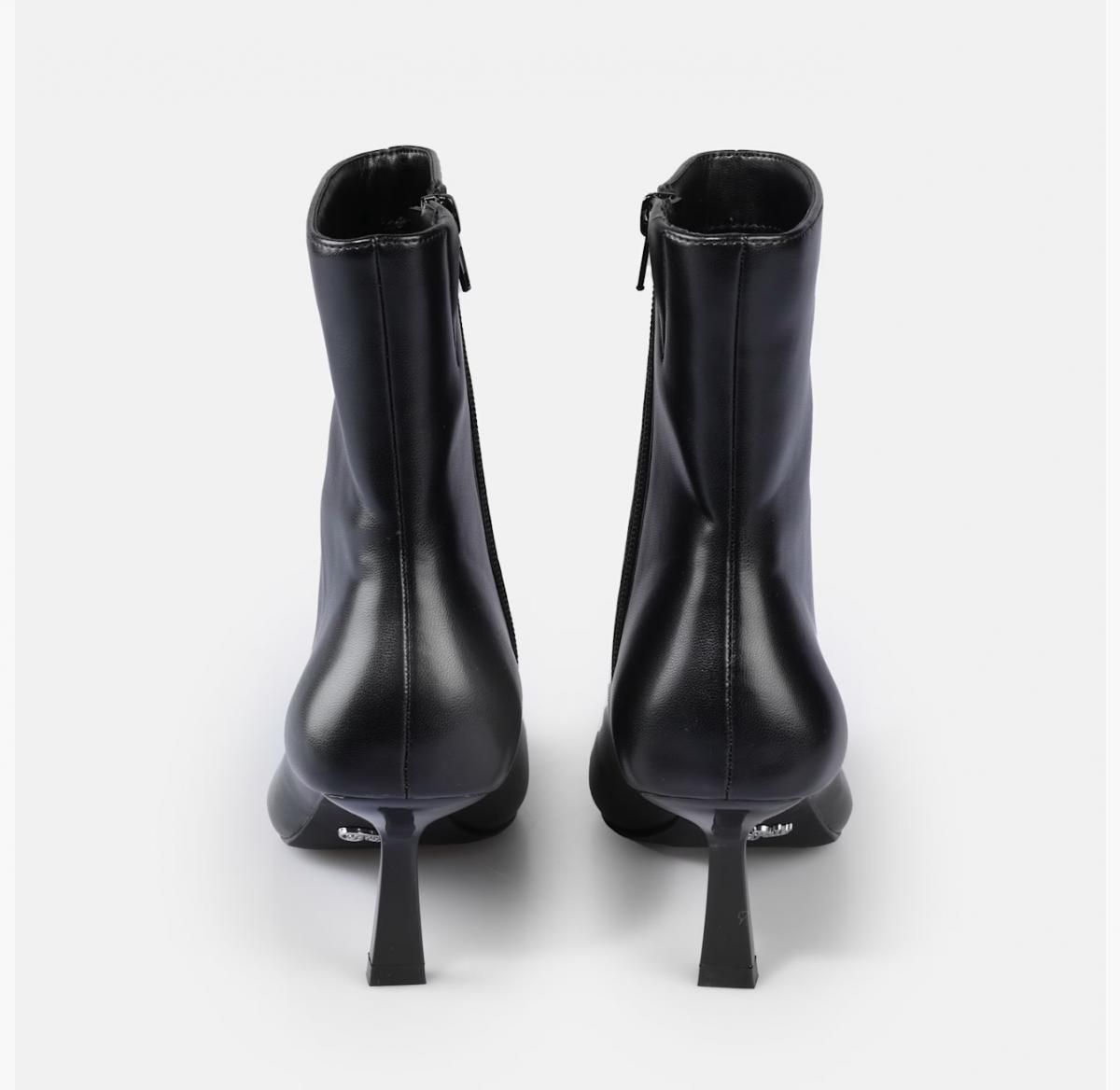 버팔로 스틸레토 윌로우 앵클부츠 블랙 비건레더 02475069 SCHWARZ - 상세 이미지 4