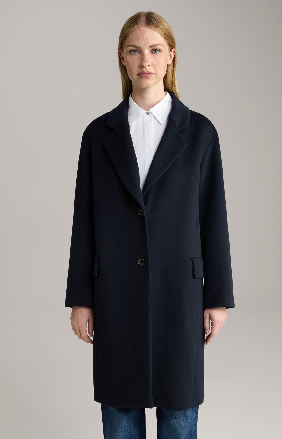 윱 클래식 네이비 롱 코트 30043460-10018295-405 ONE COLOR - 상세 이미지 2