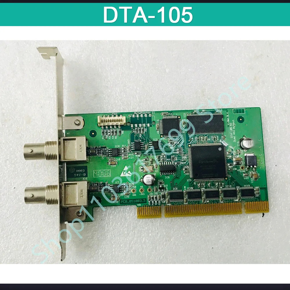 DekTec R2 듀얼 채널 ASI 출력 DVB 디지털 코드 스 카드 DTA-105용