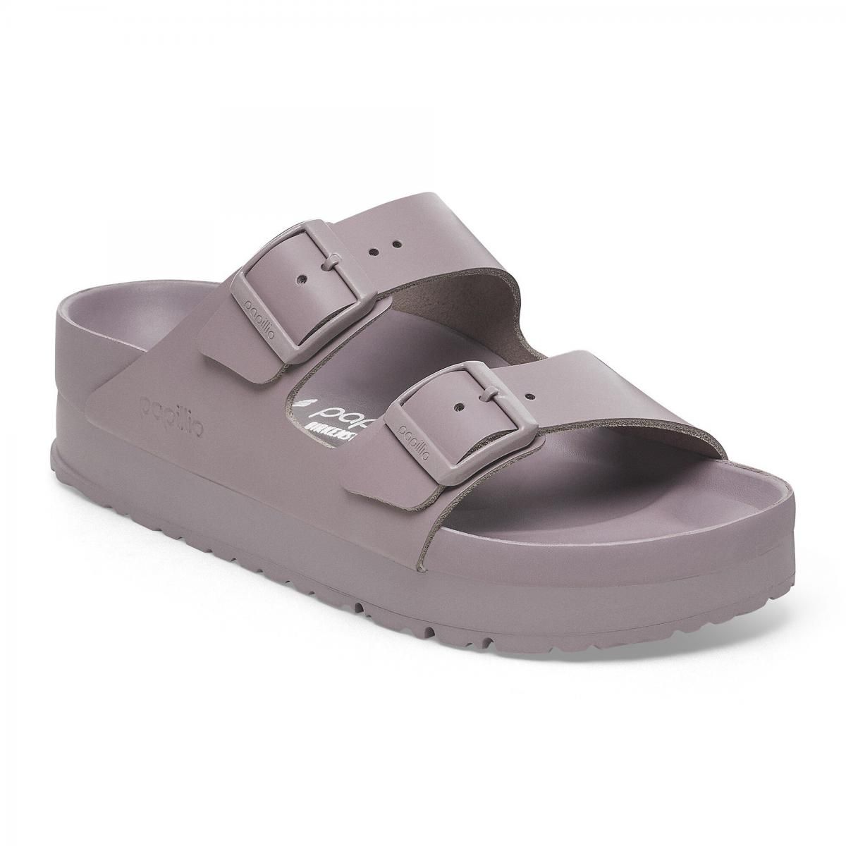 파필리오 플랫폼 내추럴레더 스트랩샌들 Arizona PAP Flex 1029101 FADED PURPLE - 상세 이미지 2