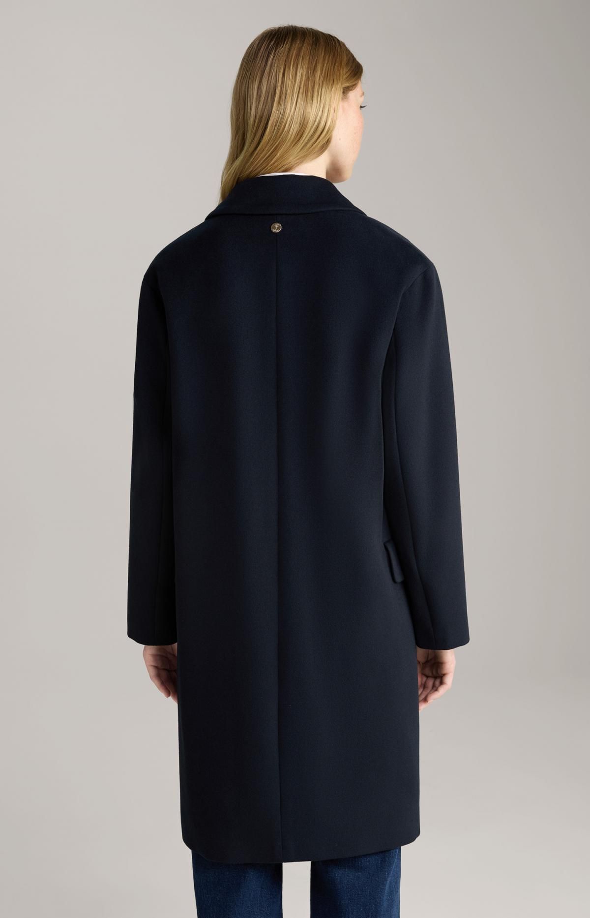 윱 클래식 네이비 롱 코트 30043460-10018295-405 ONE COLOR - 상세 이미지 4