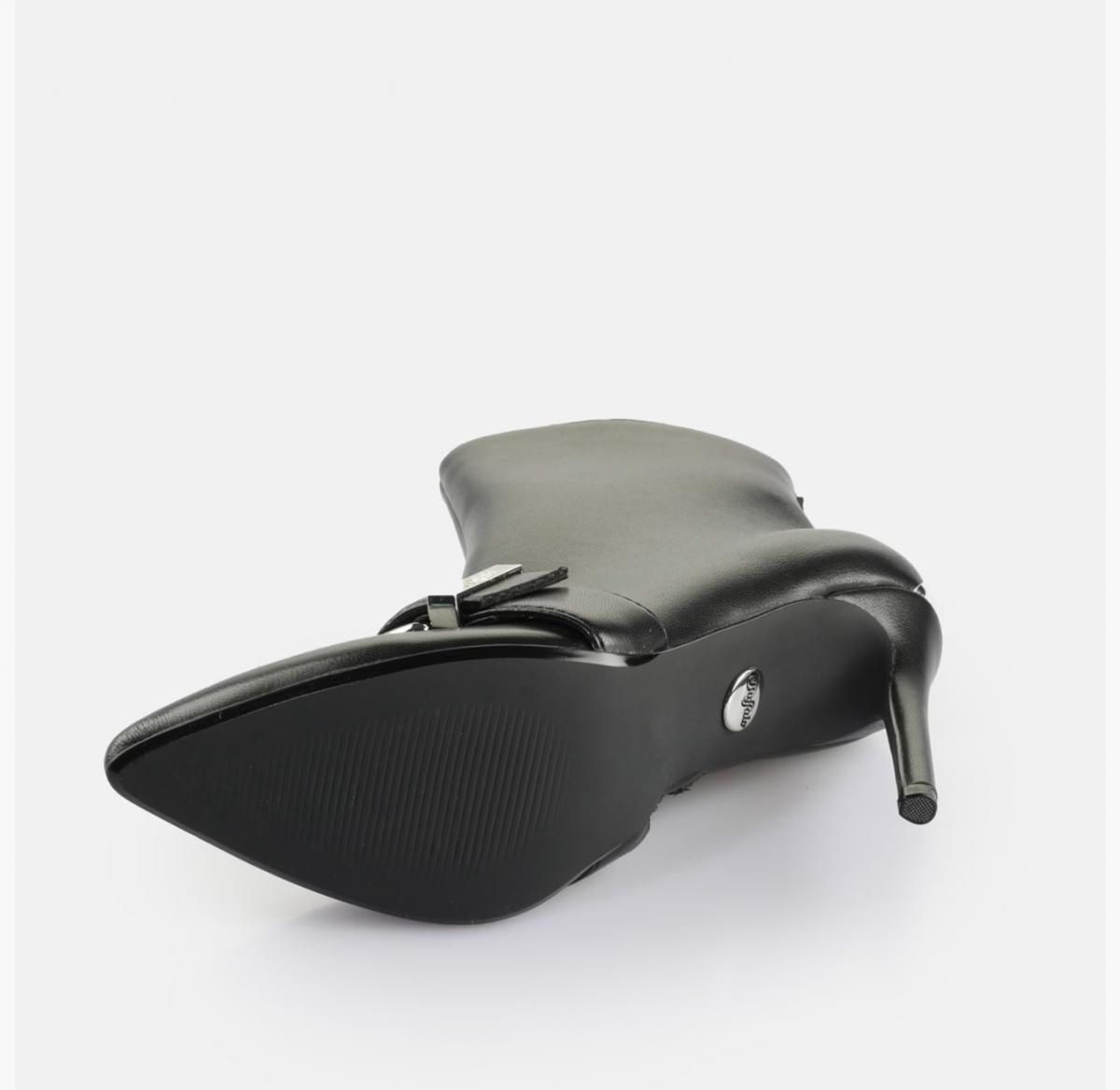버팔로 스틸레토힐 앵클부츠 Juliet Bootie Belt 02377214 SCHWARZ 이미지 6