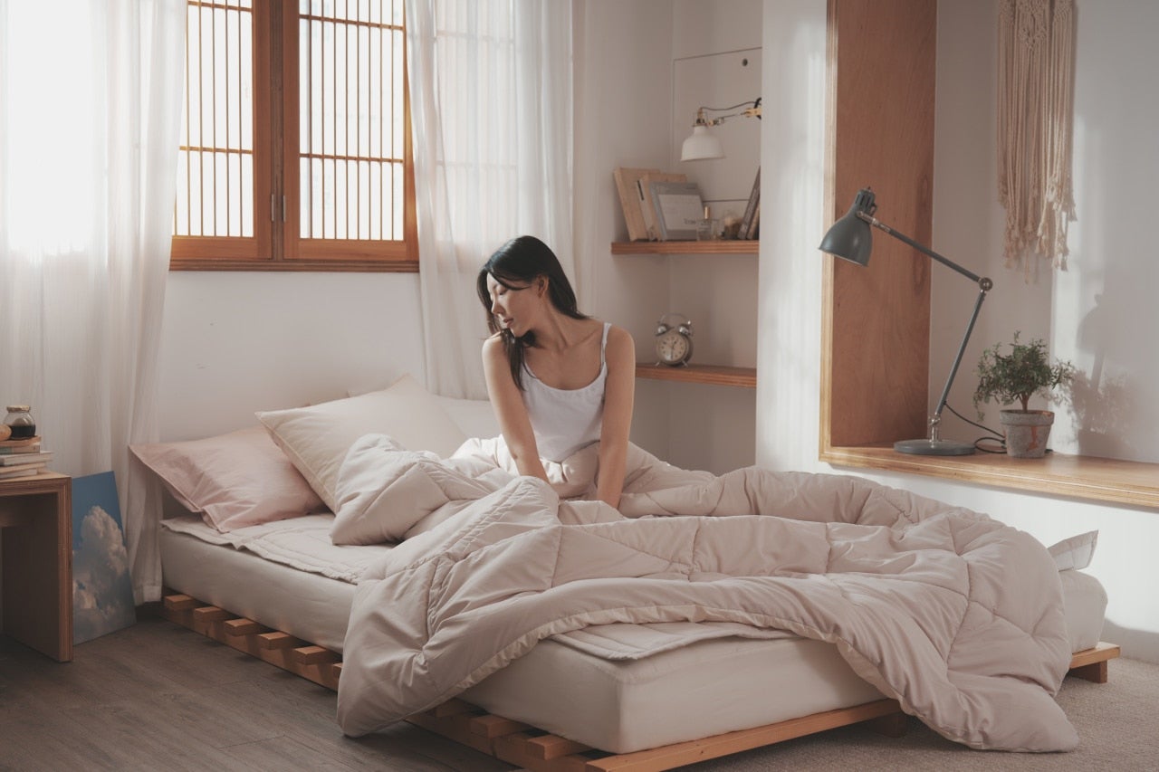 먼지없는 사계절 차렵이불 마이크로 실크이불 이미지 6