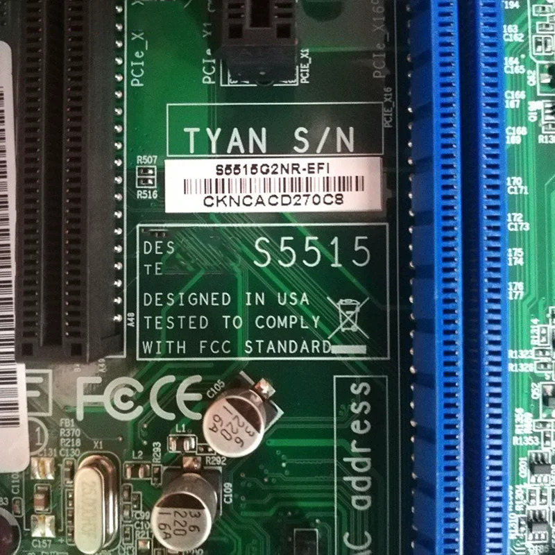 TYAN S5515G2NR-EFI S5515 1155 XEROX EX 80 EX2100 C60/C70 EXJ75 EXC75 EX570 서버 마더보드S5515G2NR